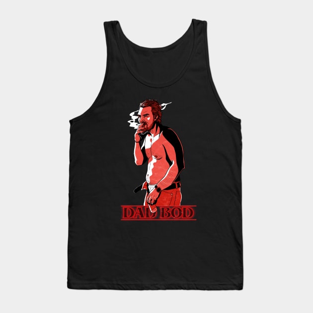 Hopper's Hot Dad Bod Tank Top by PinkInDetroit